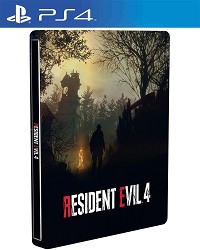 Resident Evil 4 [Remake Steelbook AT uncut Edition] - Cover beschdigt (PS4)